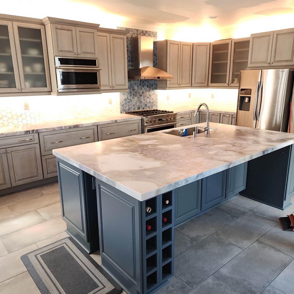 Kitchen plumbing and remodeling project in Vallejo