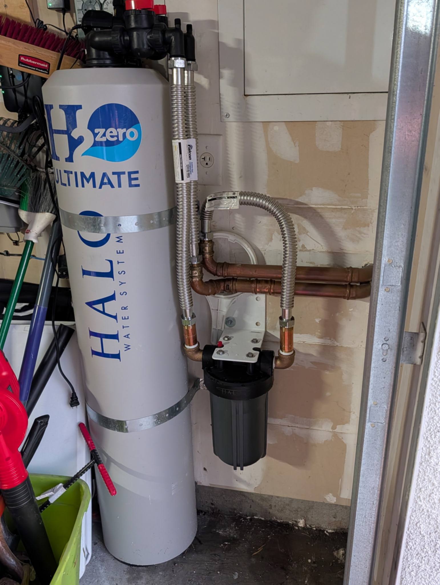 Whole-house water filtration installed by a Vallejo plumber